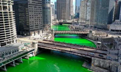 Chicago surprises city with the traditional green river for St. Patrick's Day after saying the event was canceled