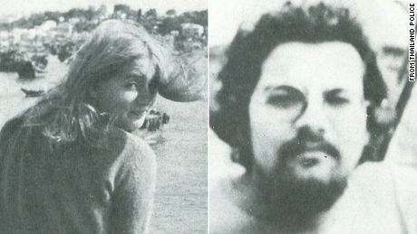 Cornelia Hemker (left) and Henricus Bintanja went missing in Thailand in 1975. Their bodies were found burned that year. 