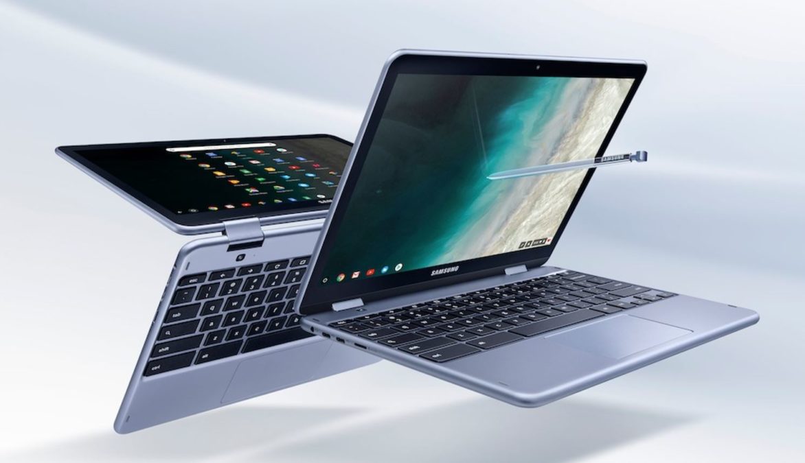 Samsung Chromebook Plus V2 promotional image