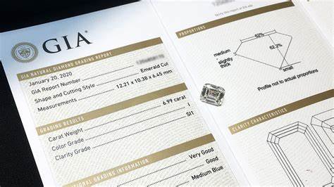 How to Check a Diamond's GIA Grading Report