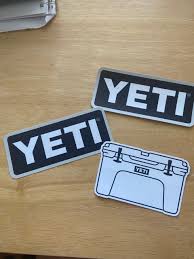 Yeti Stickers Free